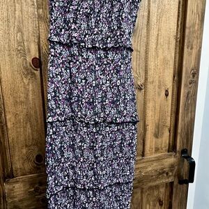 Chic One Shoulder Floral Dress